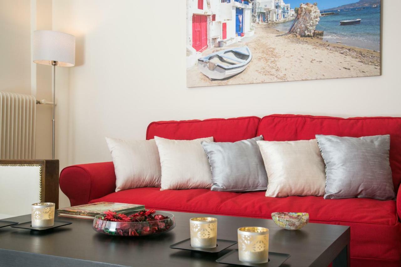 Magnificent Luxury Retrostyle Flat Acropolis View Apartment Athena Bagian luar foto