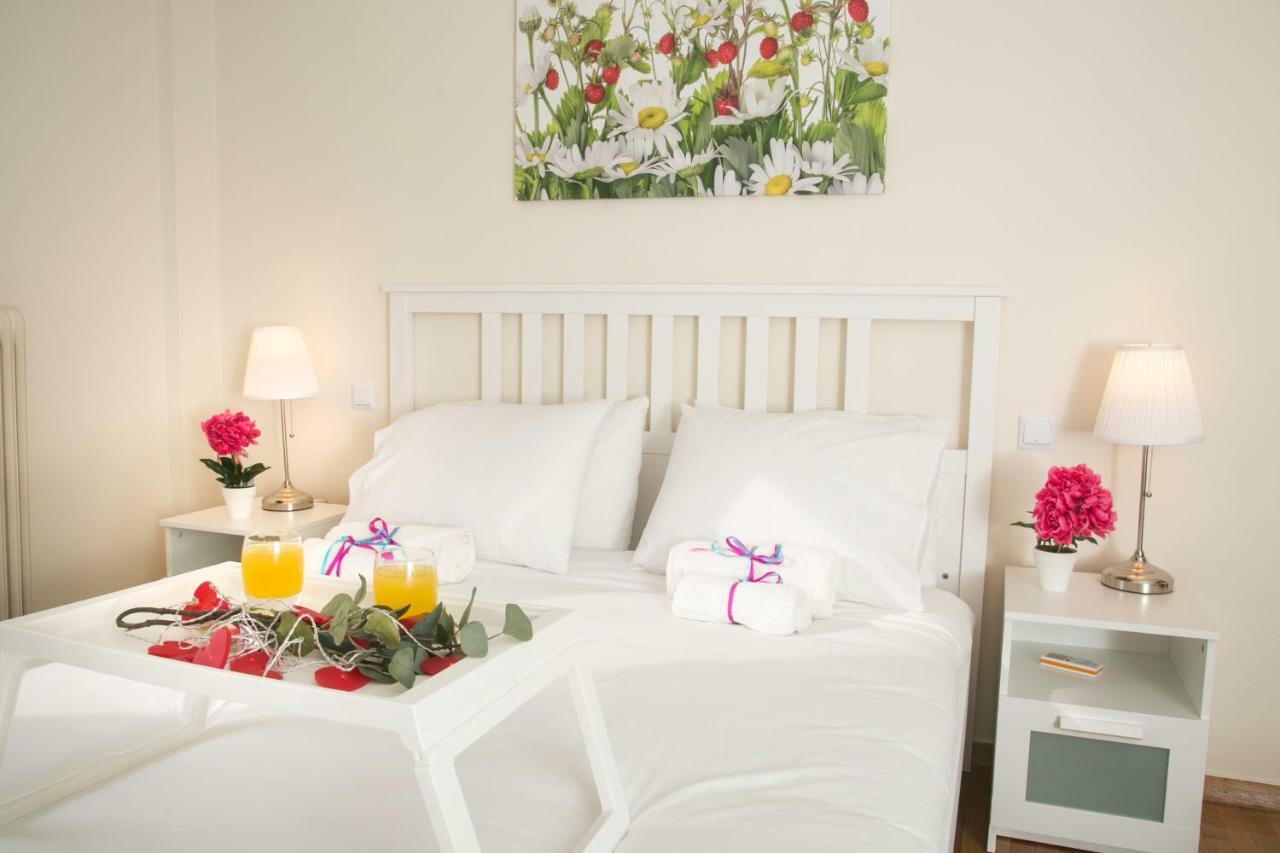 Magnificent Luxury Retrostyle Flat Acropolis View Apartment Athena Bagian luar foto