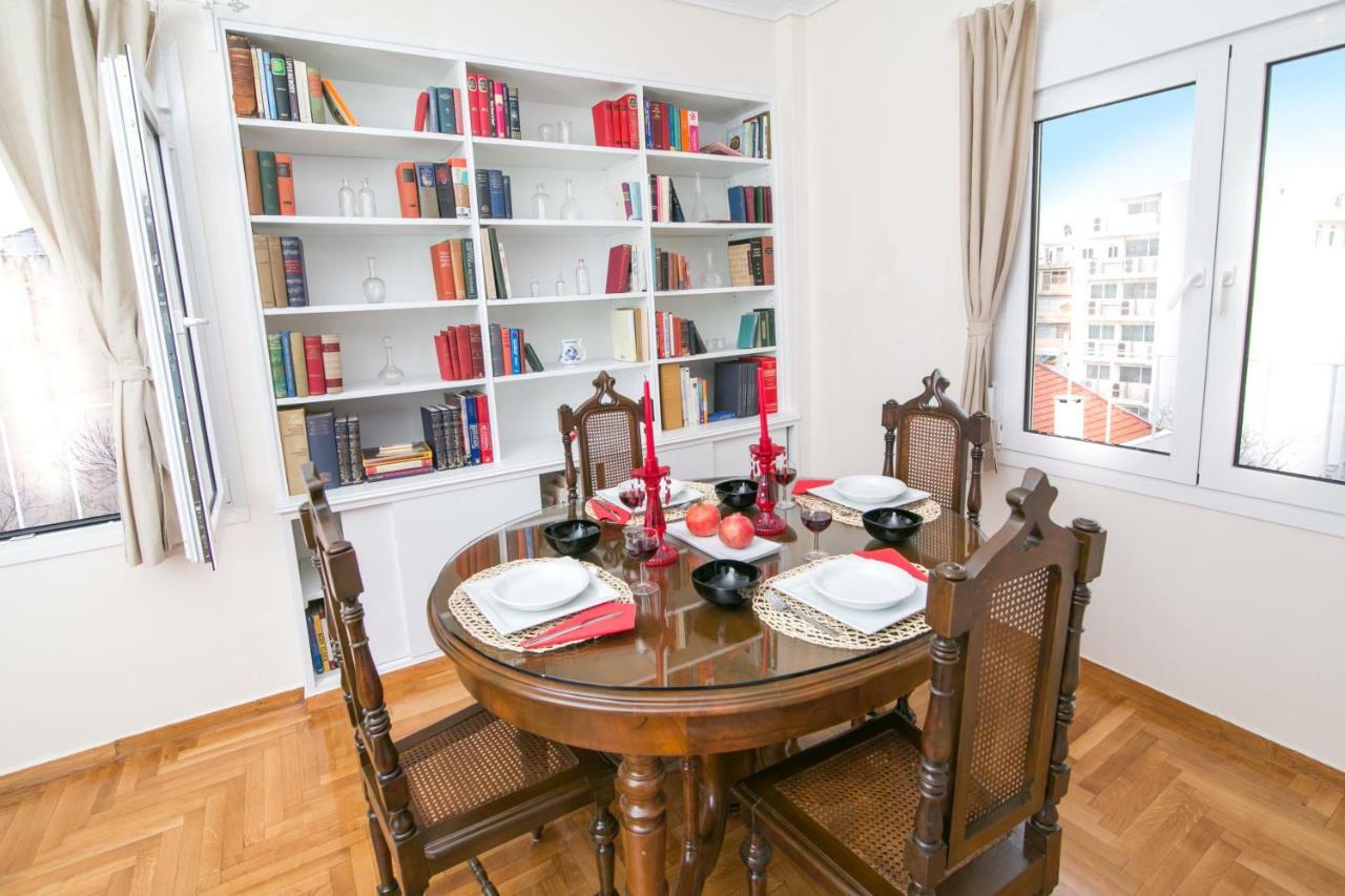 Magnificent Luxury Retrostyle Flat Acropolis View Apartment Athena Bagian luar foto